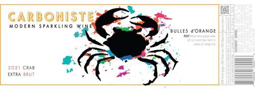 Carboniste Bulles D'Orange Extra Brut California (Crab Label)
