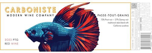 Carboniste Passe-Tout-Grains Red Wine California