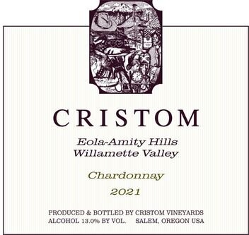 Cristom Wines Chardonnay Eola-Amity Hills