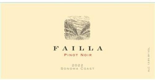 Failla Pinot Noir Sonoma Coast