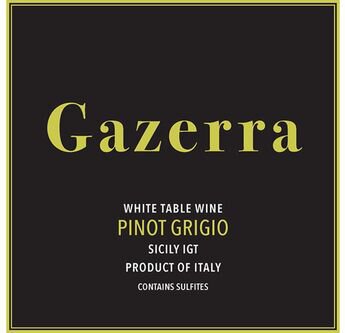 Gotham Project Gazerra Sicily Pinot Grigio