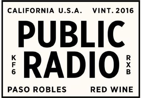 Grounded Wine Co. Public Radio Red Wine Paso Robles