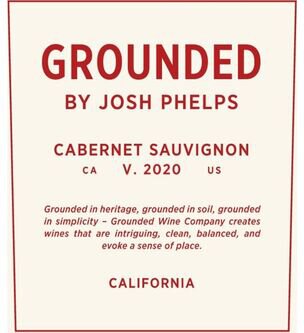 Grounded Wine Co. Cabernet Sauvignon California