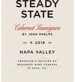 Steady State Cabernet Sauvignon Napa Valley