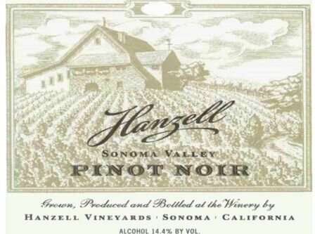 Hanzell Vineyards Sonoma Valley Pinot Noir Estate
