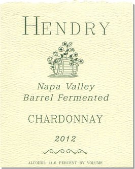 Hendry Barrel-Fermented Chardonnay Napa Valley