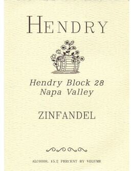 Hendry Block 28 Zinfandel