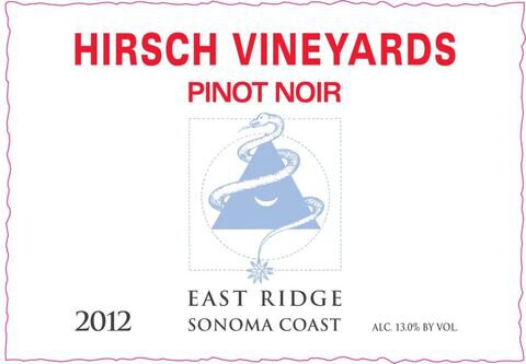 Hirsch Vineyards Pinot Noir East Ridge Sonoma Coast