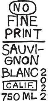 No Fine Print Cabernet Sauvignon California