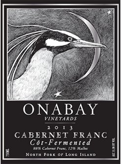 Onabay Vineyards Cabernet Franc Cot-Fermented North Fork of Long Island