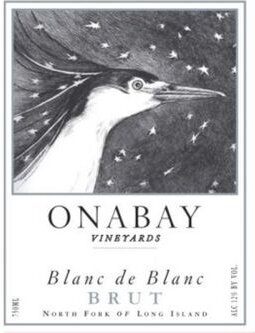 Onabay Vineyards Blanc de Blancs Brut North Fork of Long Island