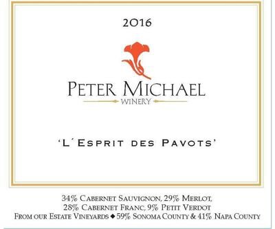 Peter Michael Winery L'Esprit des Pavots Red Blend