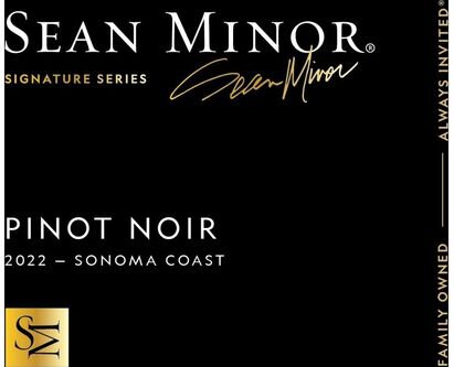 Sean Minor Signature Series Pinot Noir, Sonoma Coast