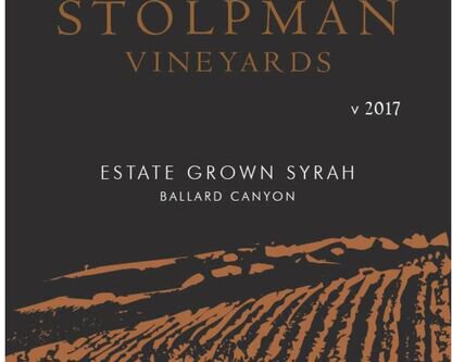 Stolpman Vineyards Syrah Estate Grown Ballard Canyon