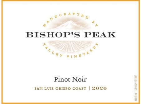 Bishop's Peak Pinot Noir San Luis Obispo County