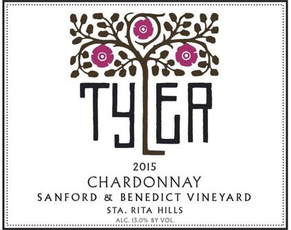 Tyler Winery Chardonnay Sanford & Benedict Vineyard Sta. Rita Hills