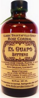 El Guapo Rose Cordial Syrup