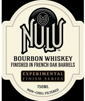 Nulu Experimental Finish Series Finished In French Oak Barrels Bourbon Whiskey