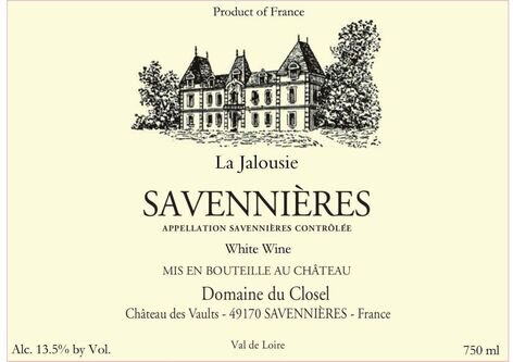 Domaine du Closel Savennieres La Jalousie