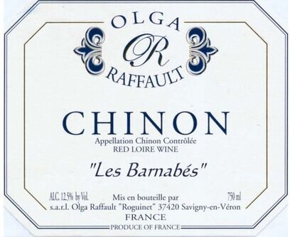 Olga Raffault Chinon Les Barnabes