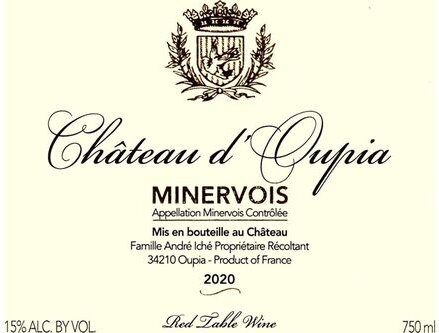 Chateau d'Oupia Minervois Rouge