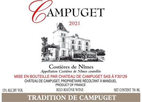 Chateau de Campuget Tradition Rouge