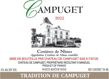 Chateau de Campuget Tradition Blanc