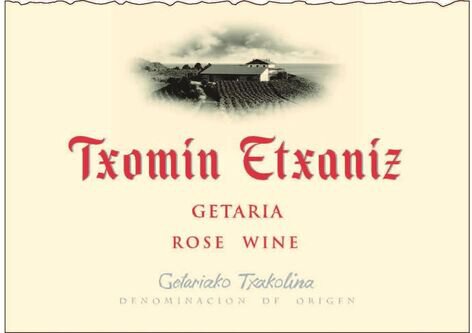Txomin Etxaniz Getariako Txakolina Getaria Rose
