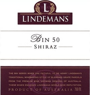 Lindeman's Bin 50 Shiraz