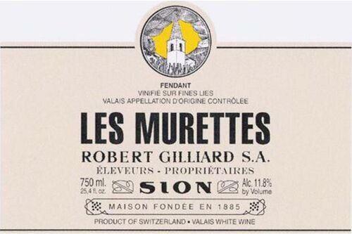 Robert Gilliard Fendant Les Murettes Chasselas