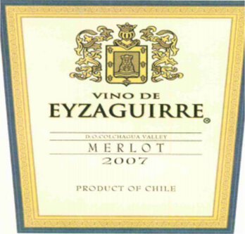 Vino de Eyzaguirre Merlot