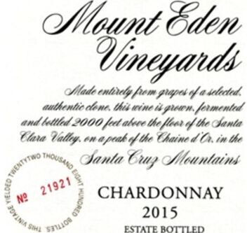 Mount Eden Estate Chardonnay