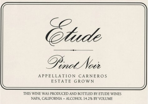 Etude Carneros Pinot Noir