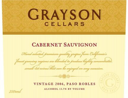 Grayson Cellars Lot 10 Cabernet Sauvignon