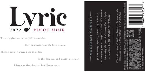 Etude Pinot Noir Monterey County