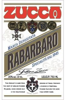 Zucca Rabarbaro Amaro Liqueur