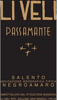 Masseria Li Veli Salice Salentino Passamante