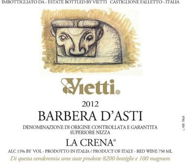 Vietti Barbera d'Asti Superiore Nizza La Crena