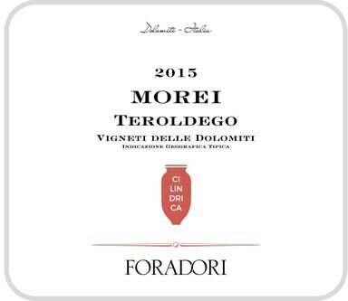 Foradori Vigneti delle Dolomiti Teroldego Morei Cilindrica