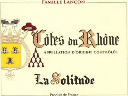 Domaine de la Solitude Cotes du Rhone Rouge