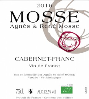 Agnes & Rene Mosse Cabernet Franc