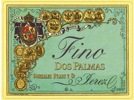 Gonzalez Byass Jerez-Xeres-Sherry Dos Palmas Fino