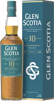 Glen Scotia 10 Years Old Campbeltown Single Malt Scotch Whiskey