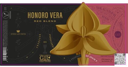 Honoro Vera Jumilla Irreverent Red Blend