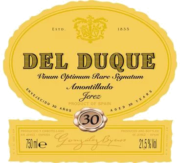 Gonzalez Byass Del Duque VORS (Amontillado)