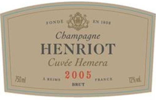 Champagne Henriot Cuvee Hemera Brut
