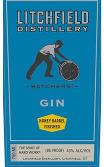 Litchfield Batchers Honey Barrel Finished Gin