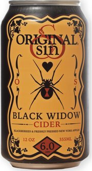 Original Sin Black Widow Cider