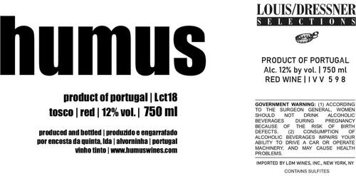 Humus Vinho Tinto Tosco