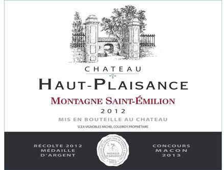Chateau Haut Plaisance Saint-Emilion